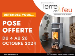 Terre de Feu - Pose offerte du 04 au 26 octobre 2024